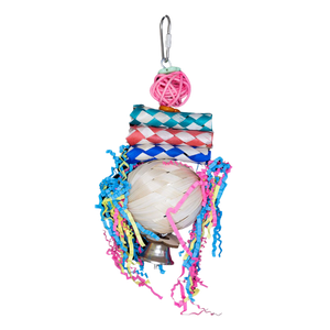 Natural Ball and Bits Bird Toy