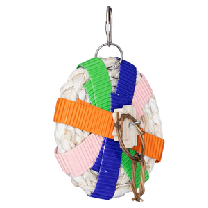 Natural Disc Bird Toy