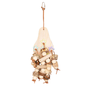 Natural Pear Chew Bird Toy