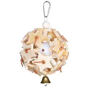 Natural Stars Ball Bird Toy