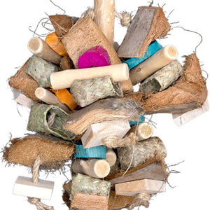 Natural Chew Fun Bird Toy