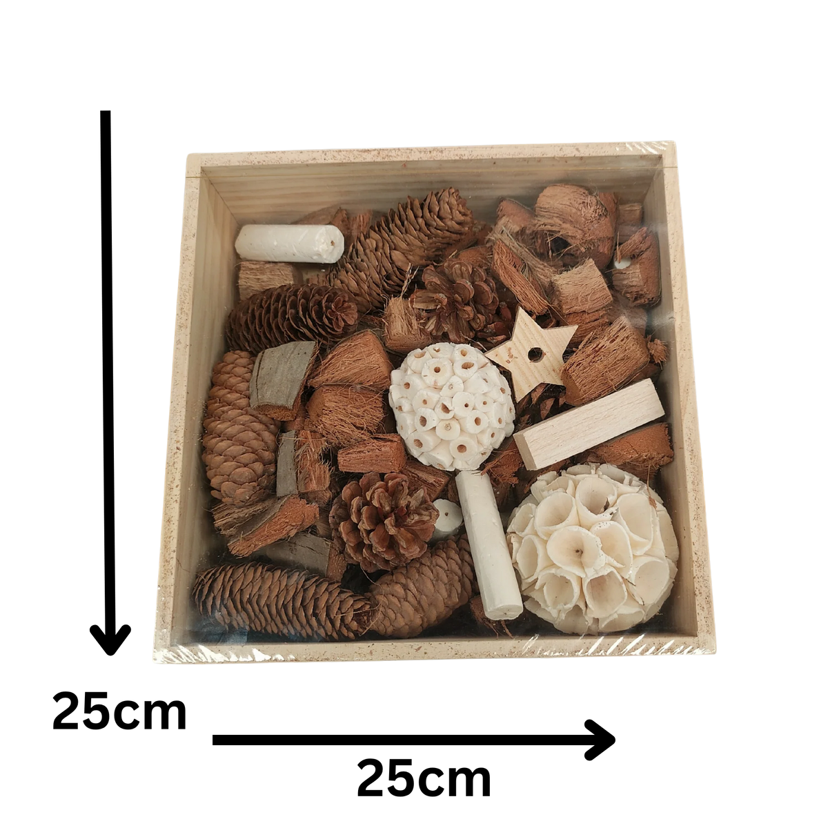 Natural foraging Box Bird Toy