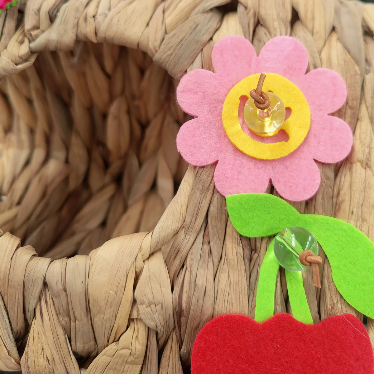 Natural Hidey Hole Bird Toy