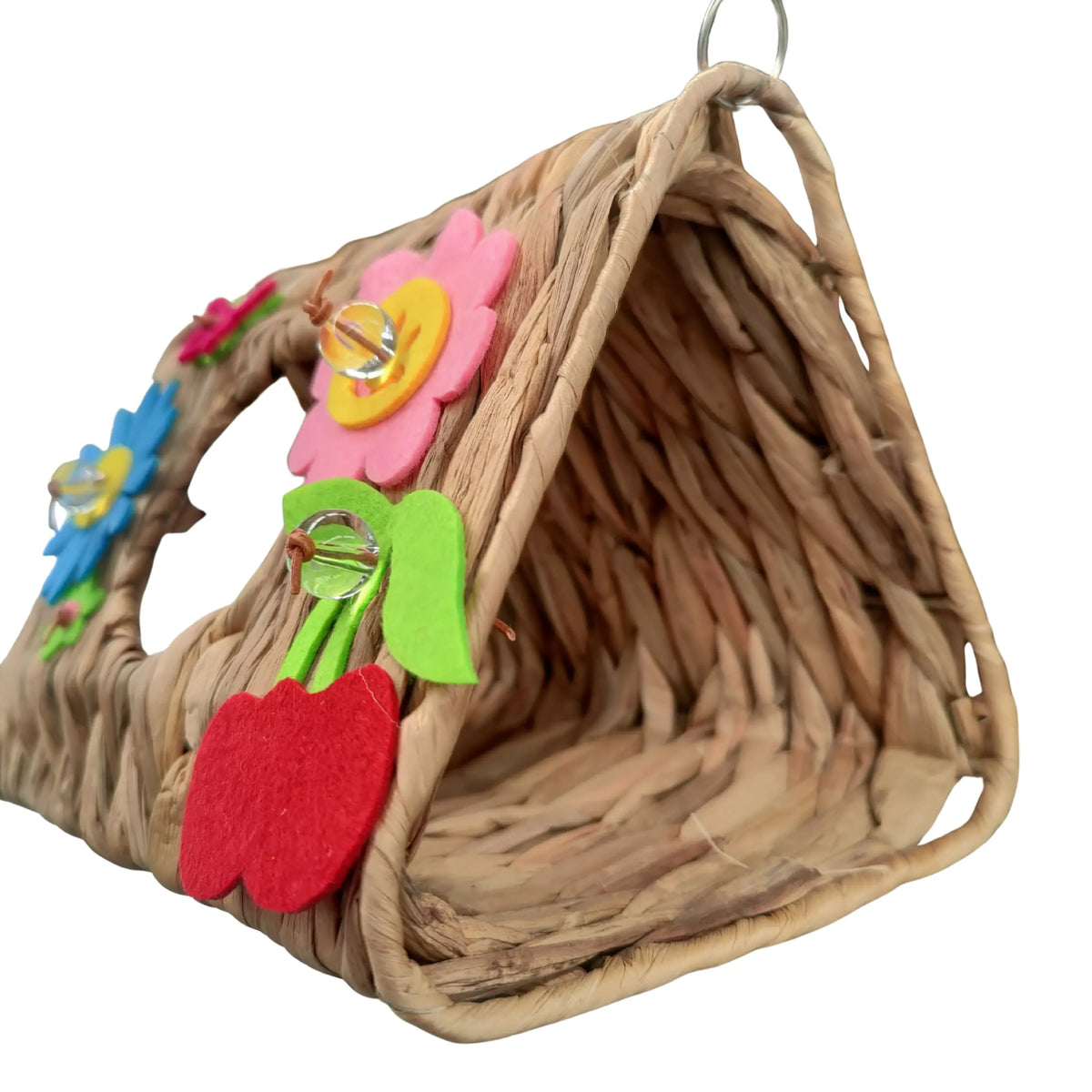 Natural Hidey Hole Bird Toy