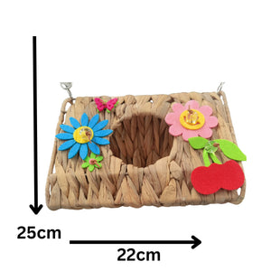 Natural Hidey Hole Bird Toy