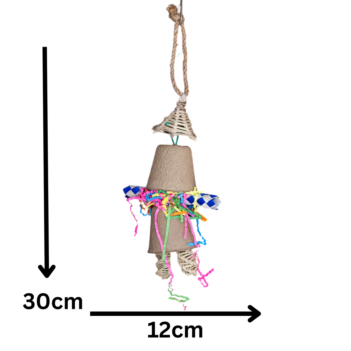 Natural Man Bird Toy