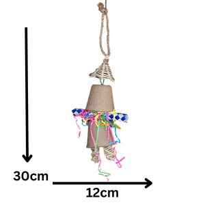 Natural Man Bird Toy