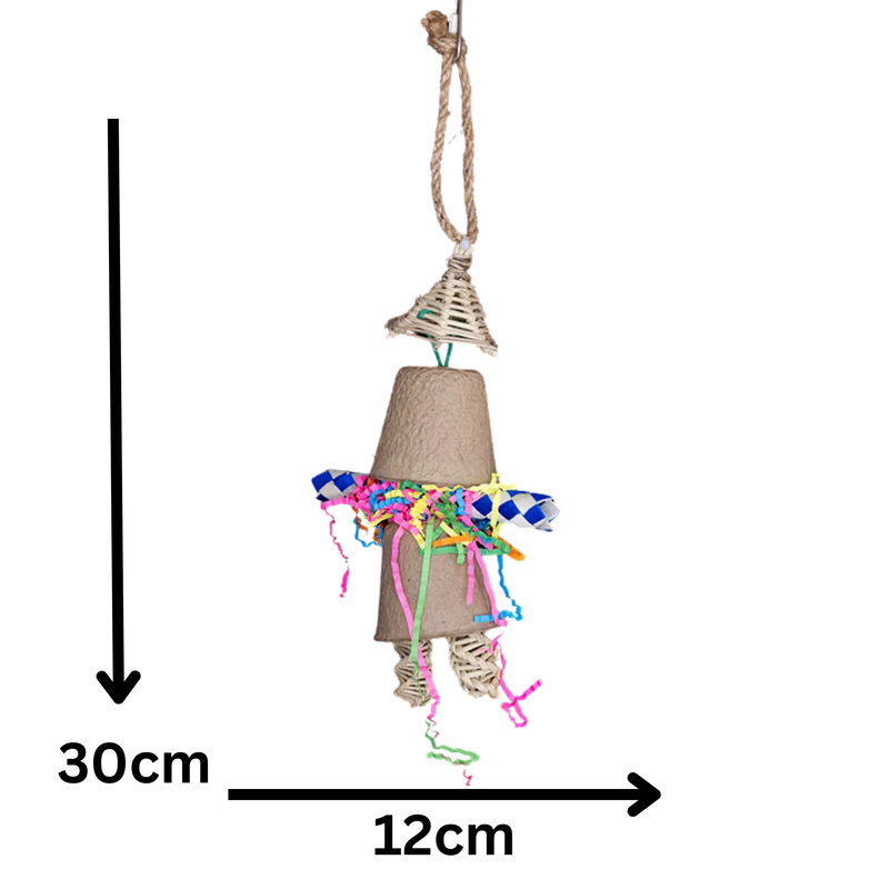 Natural Man Bird Toy