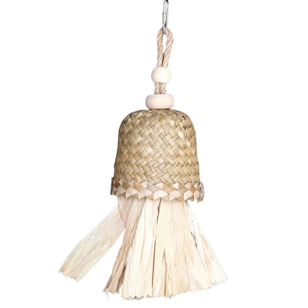 Natural Upside Down Cup Bird Toy