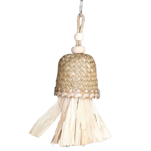 Natural Upside Down Cup Bird Toy
