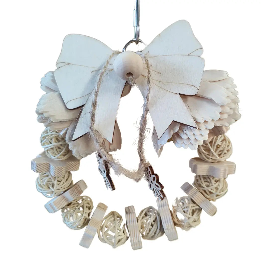 Natural Wreath Bird Toy