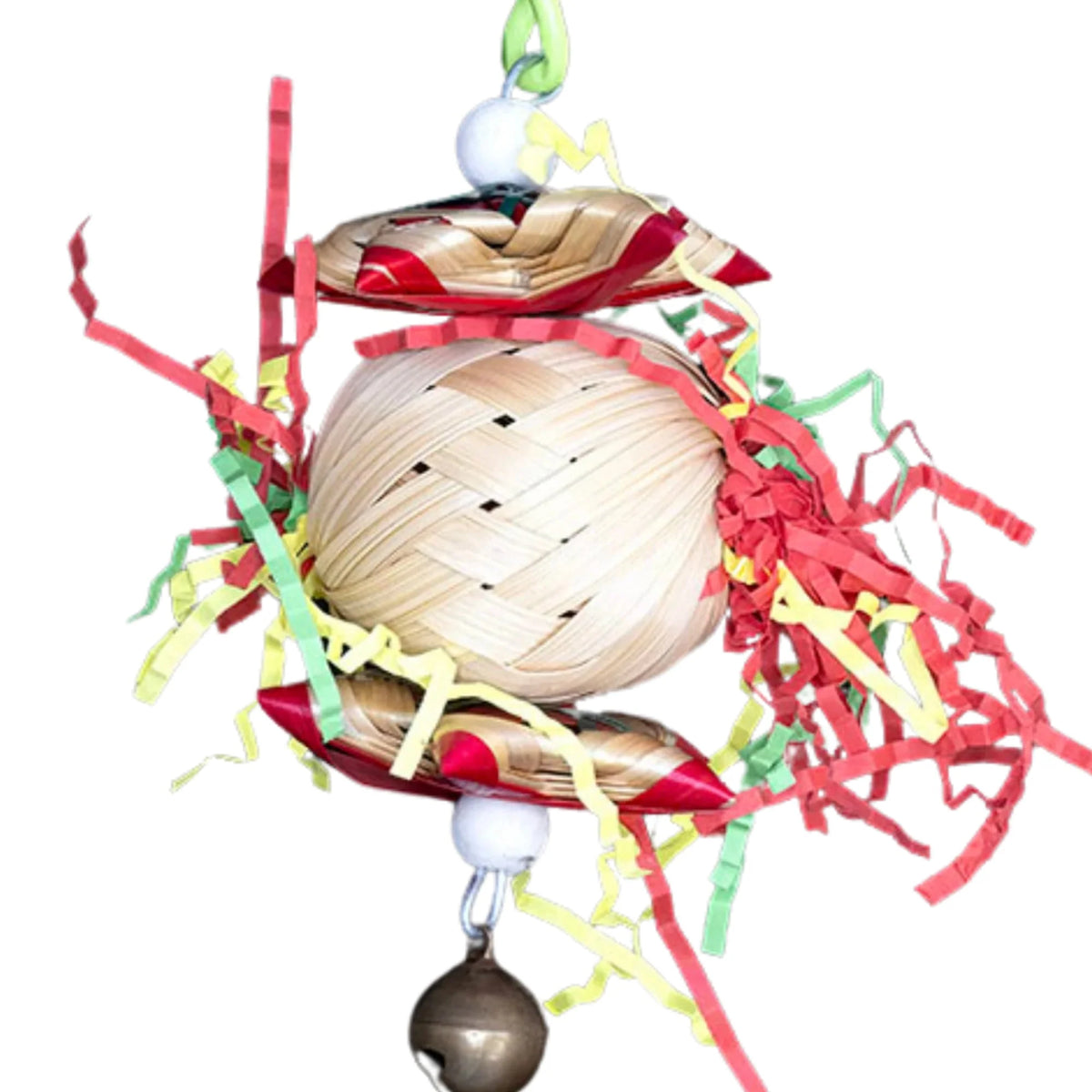 Palm Weave Ball Bird Toy