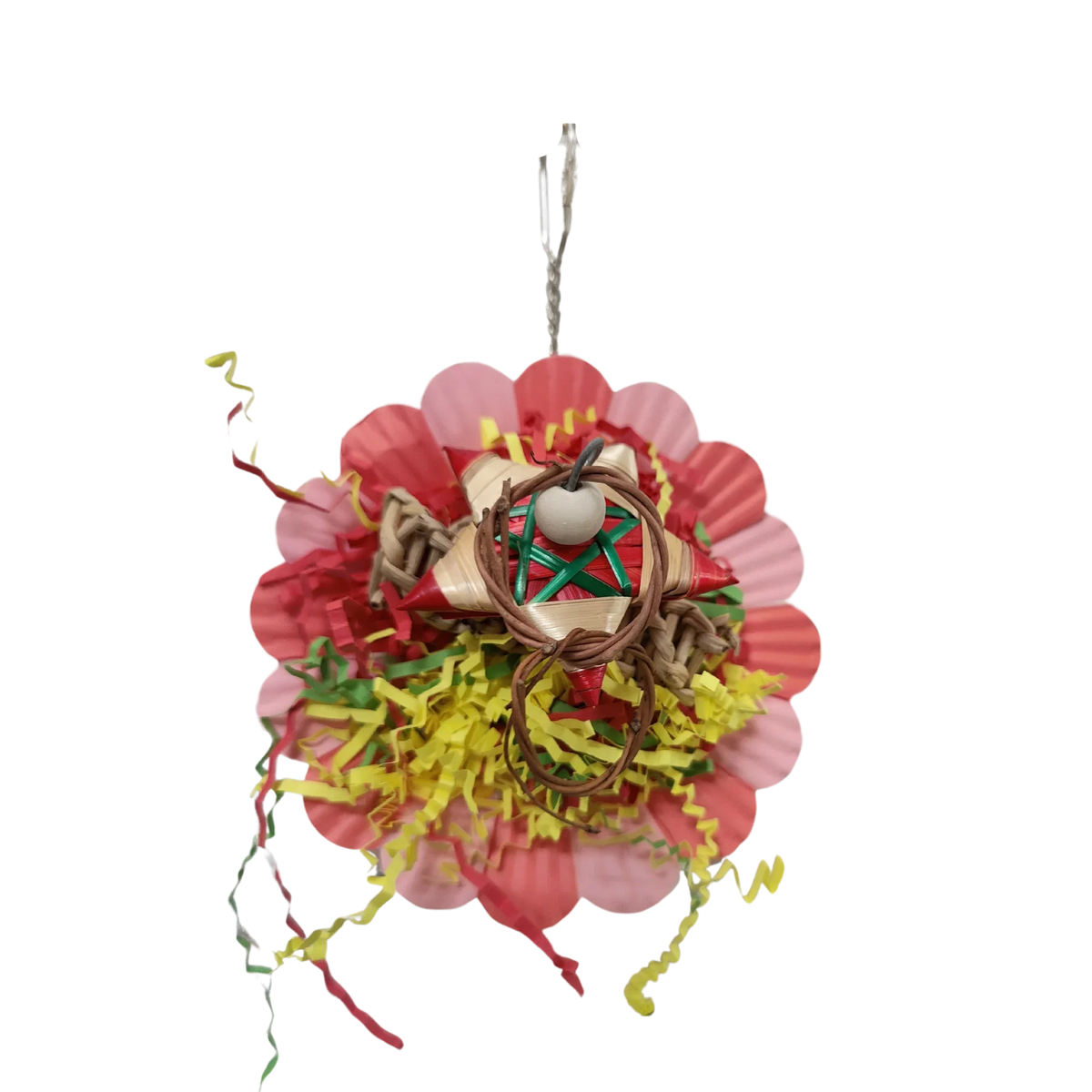 Paper Flower Bird Toy