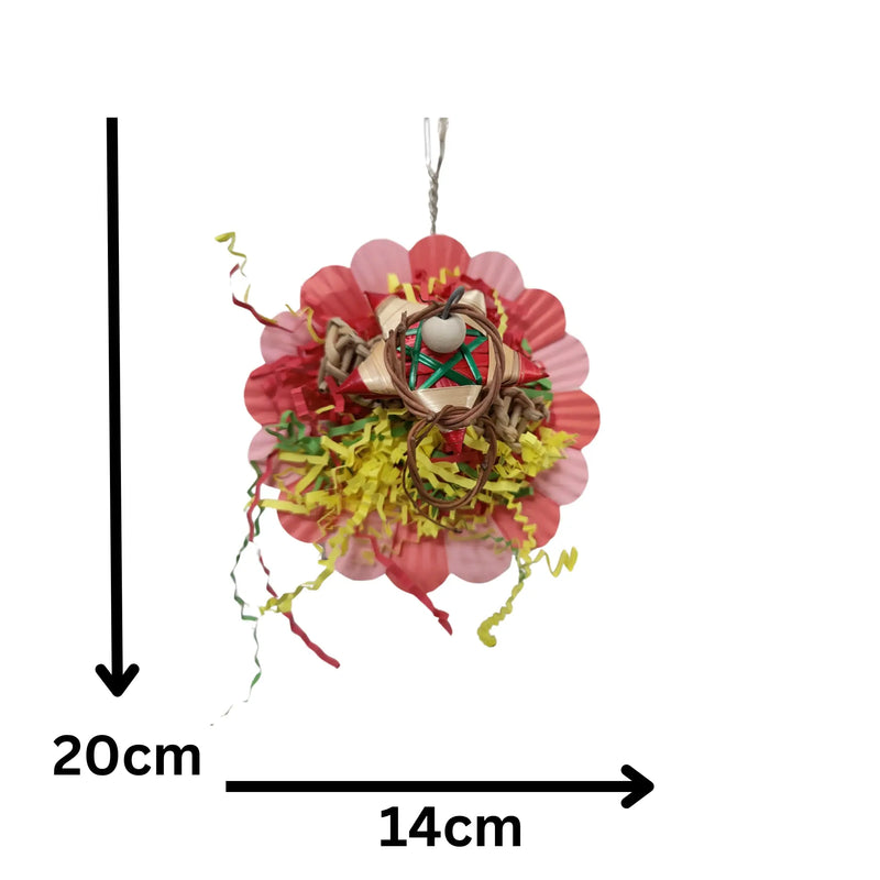Paper Flower Bird Toy