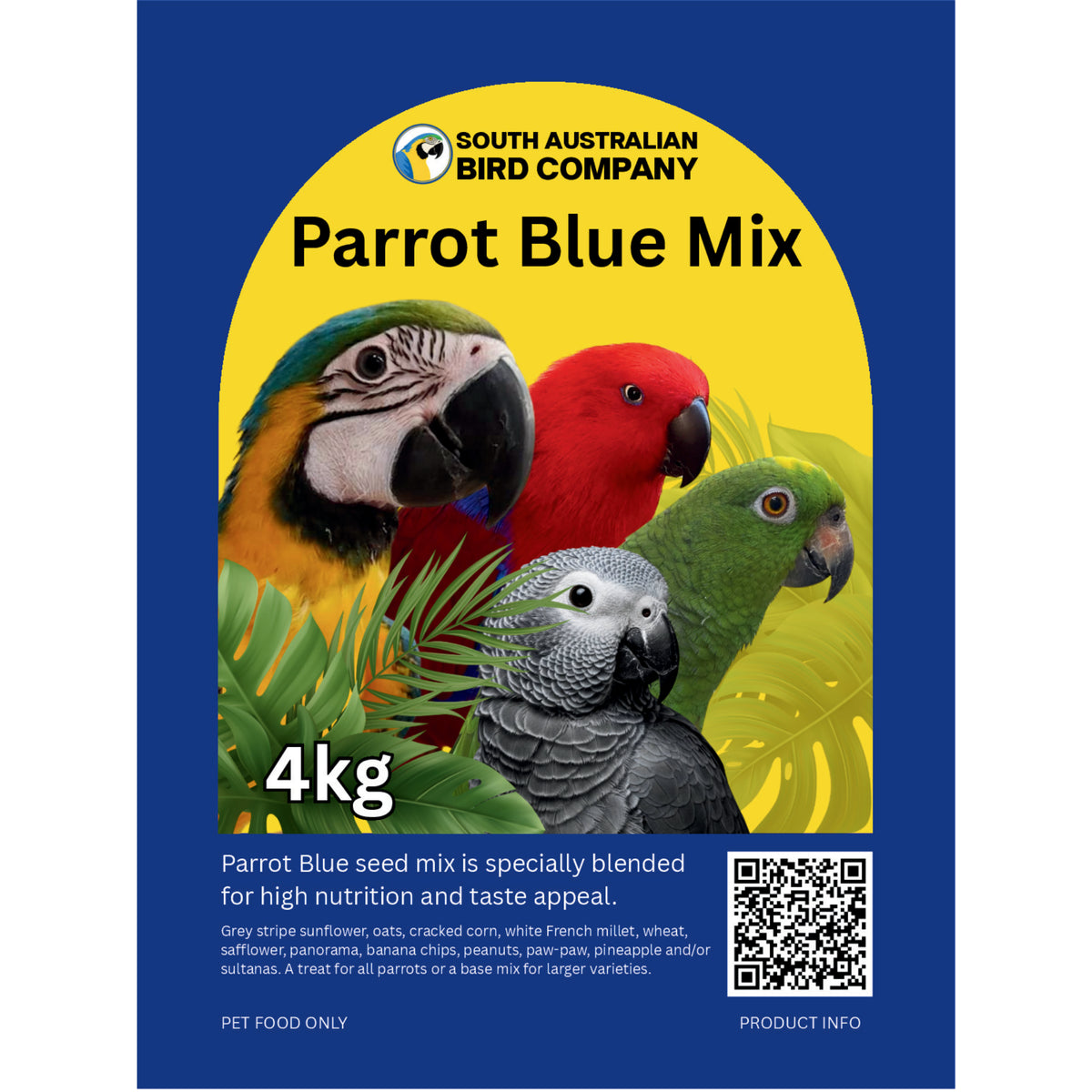Parrot Blue 4kg