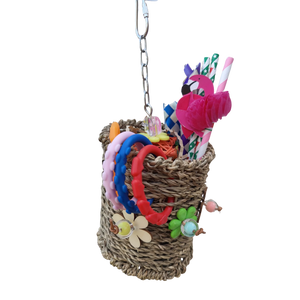 Flamingo Milkshake Bird Toy