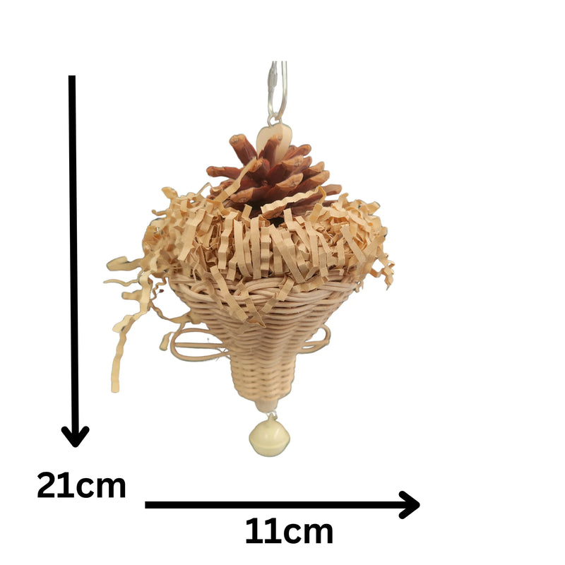 Pine Topper Bird Toy