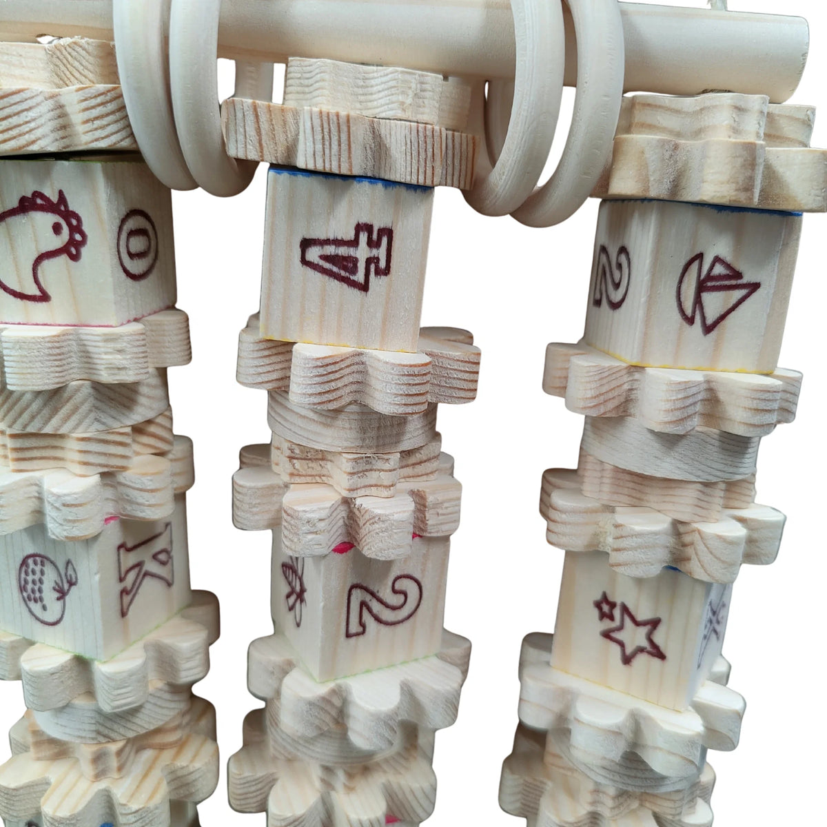Playblock Natural Bird Toy