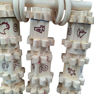 Playblock Natural Bird Toy