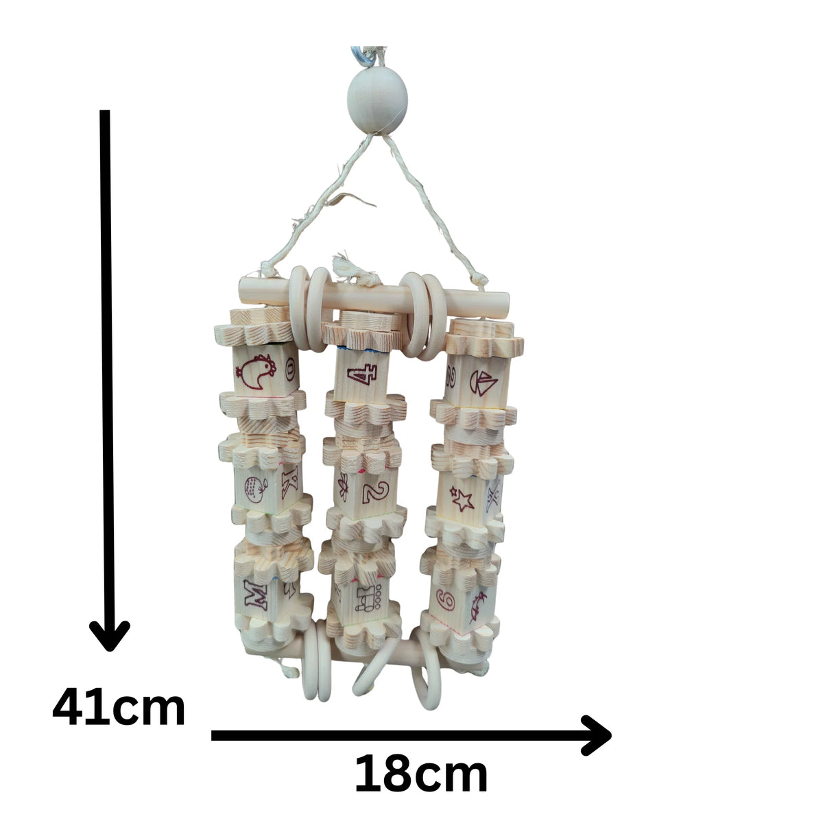 Playblock Natural Bird Toy