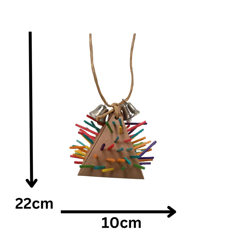 Porcupine Triangle Bird Toy
