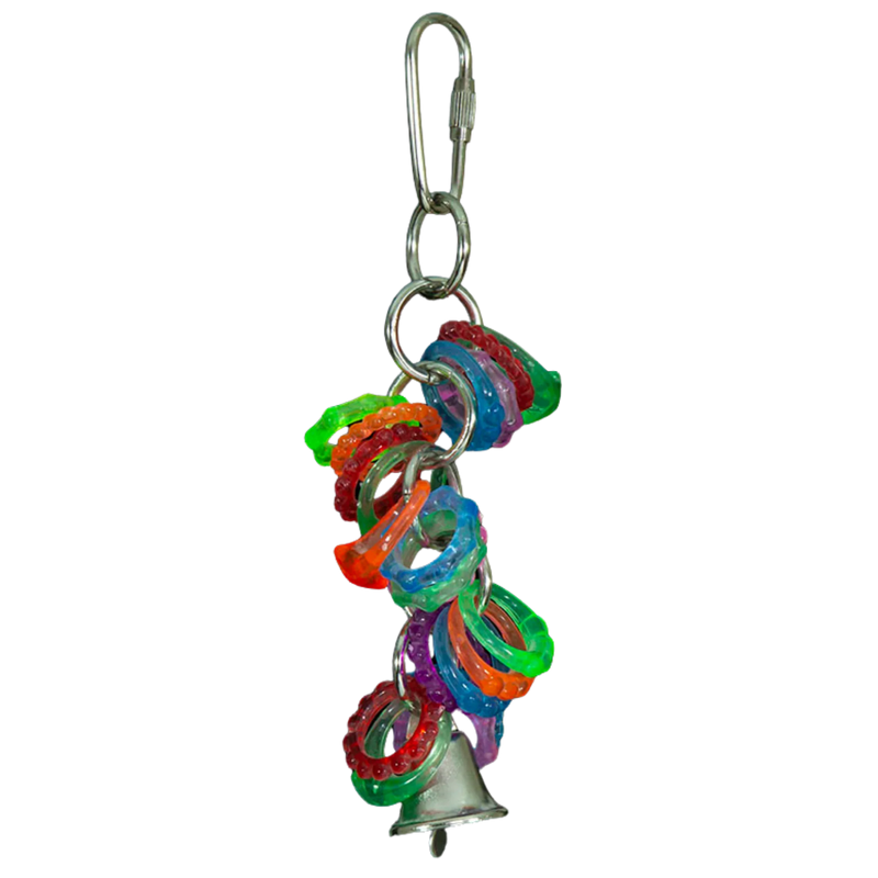 Ring Ring Ring Bird Toy Lou Lou Bells Bird Toys