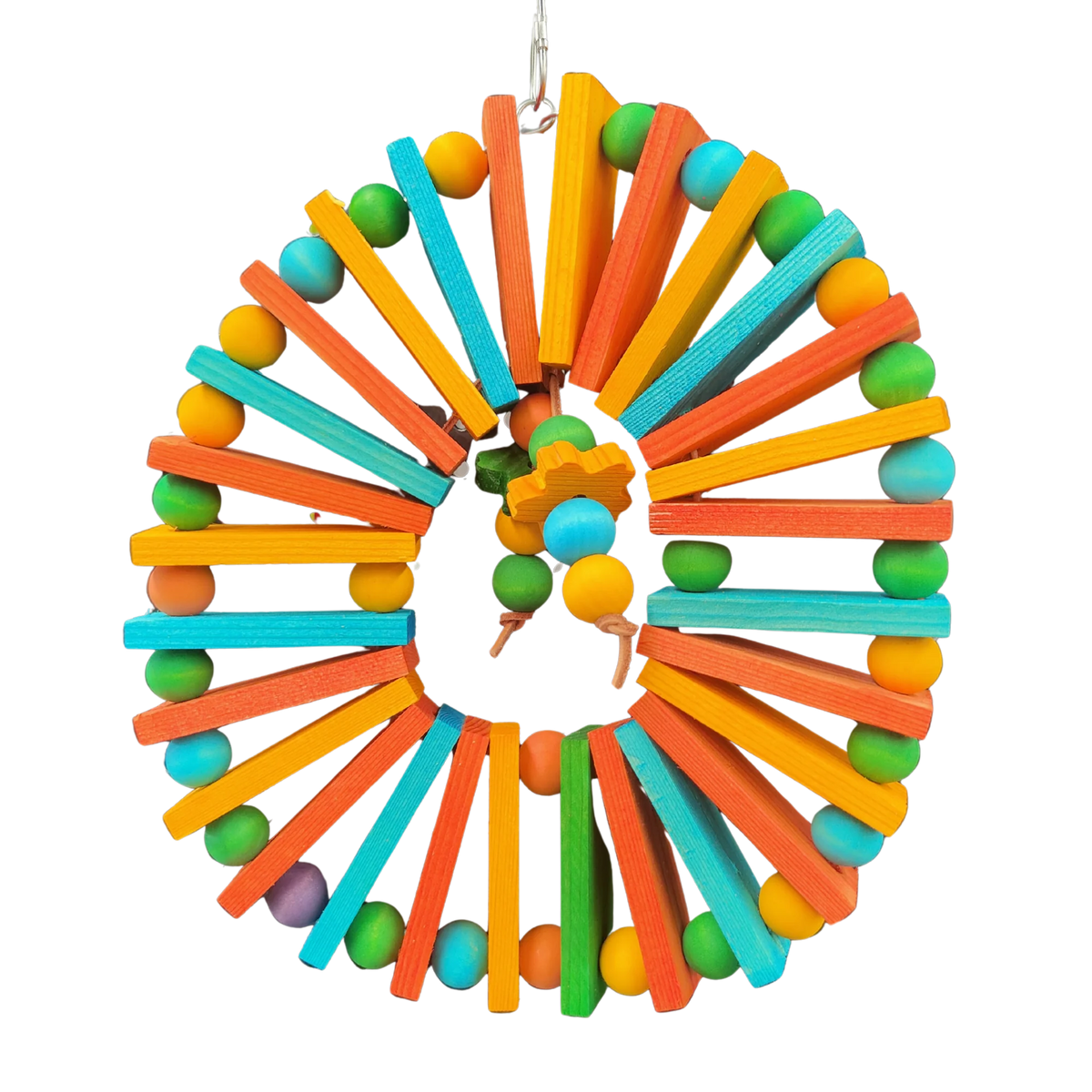 Ring of Blocks Bird Toy