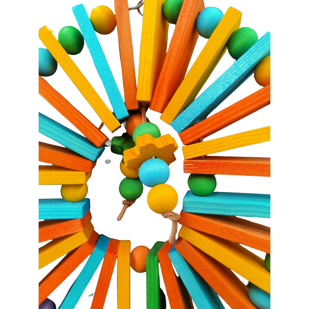 Ring of Blocks Bird Toy