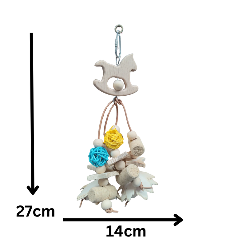 Rocking Horse Dangle Bird Toy