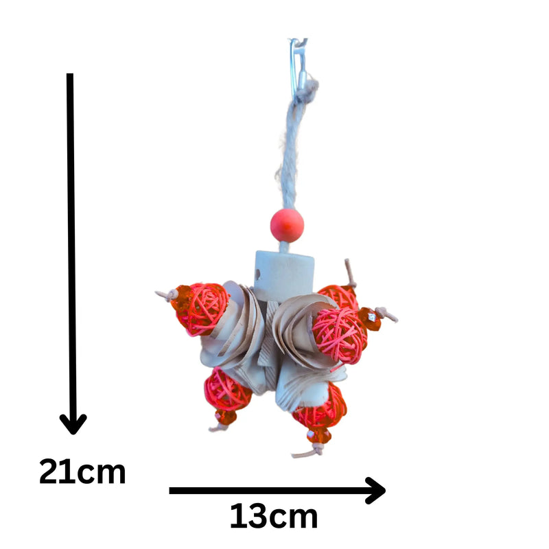Rose Cluster Bird Toy