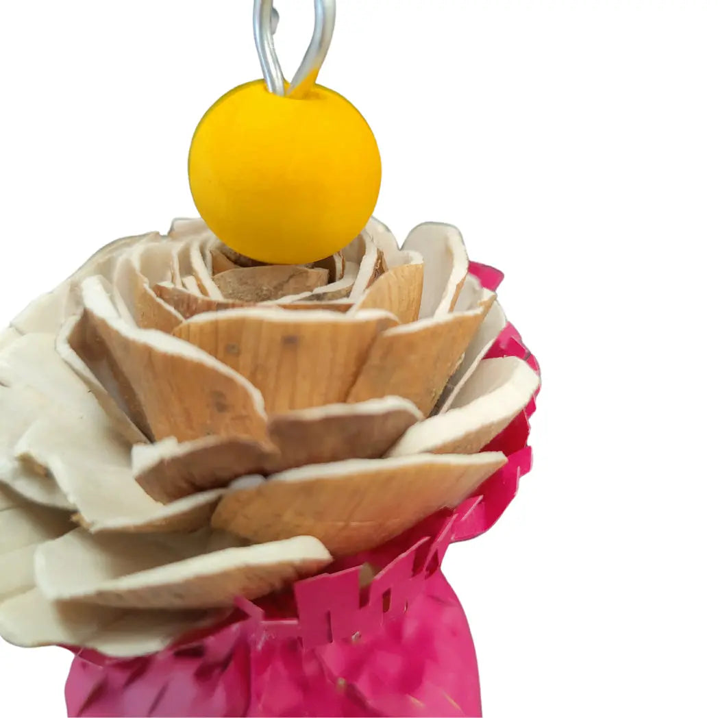 Rose Firecracker Bird Toy