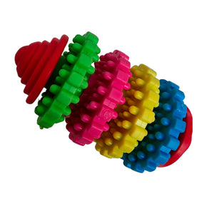 Rubber Spinner Foot Toy