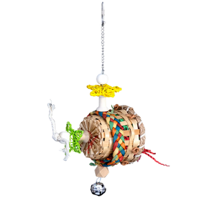 Shredable Sideways Cup Bird Toy