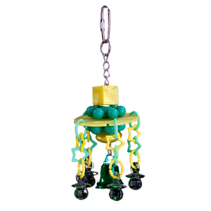 Small Bling UFO Bird Toy
