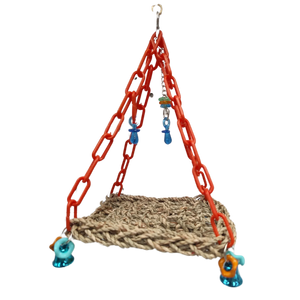Small Hanging Mat Bird Toy