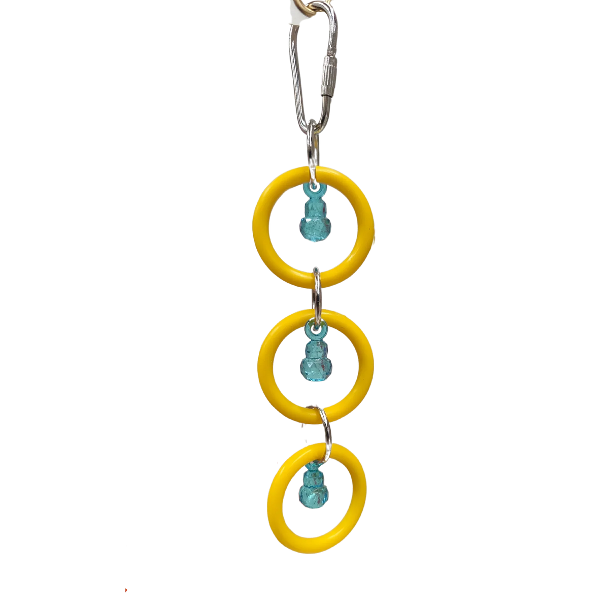 Small Hanging Rings with Bling
