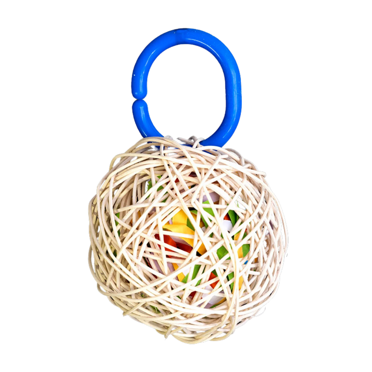 Stuffed Cane Ball Bird Toy