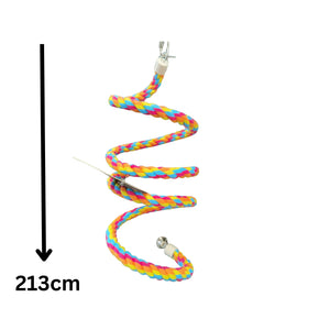Scream Bungee Rope Large Bird Toy