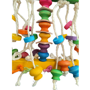 Shaggy Blocks Bird Toys