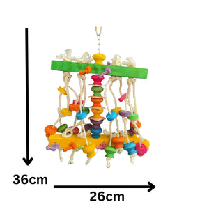 Shaggy Blocks Bird Toys