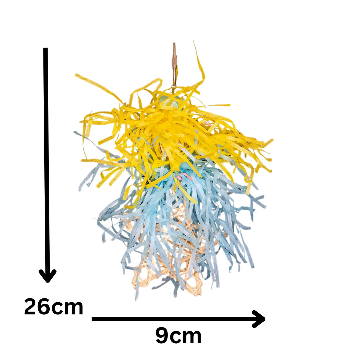 Shaggy Star Bird Toy