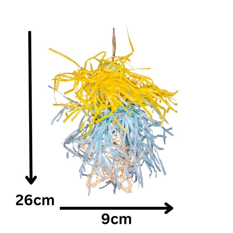 Shaggy Star Bird Toy