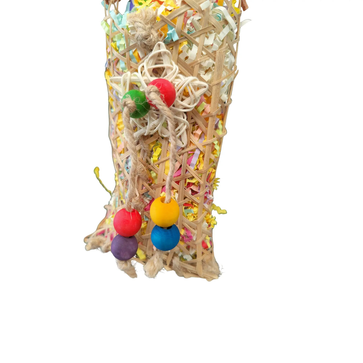 Shredable Finger Trap Bag Bird Toy