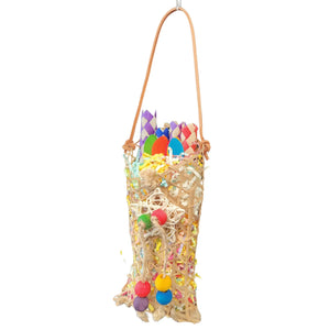 Shredable Finger Trap Bag Bird Toy