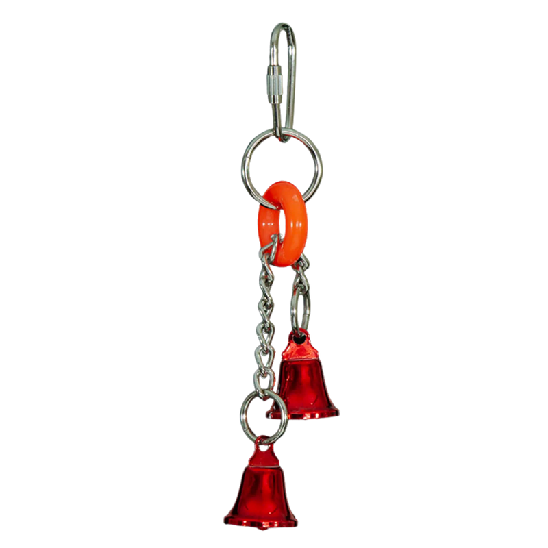 Small Bell Pull Bird Toy Lou Lou Bells Bird Toys