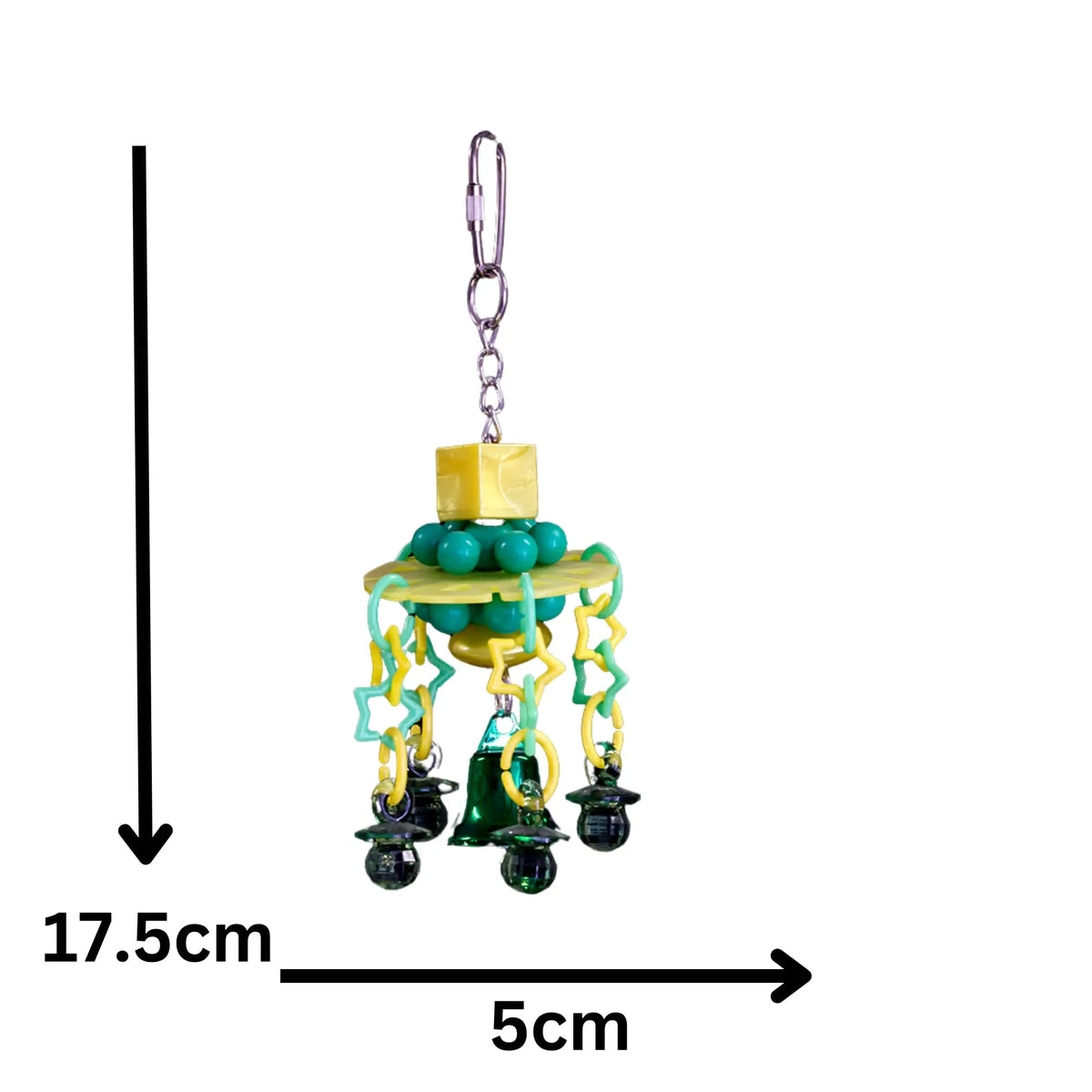 Small Bling UFO Bird Toy