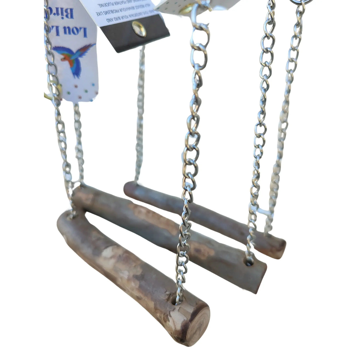 Small Natural Branch Swing Bird Toy