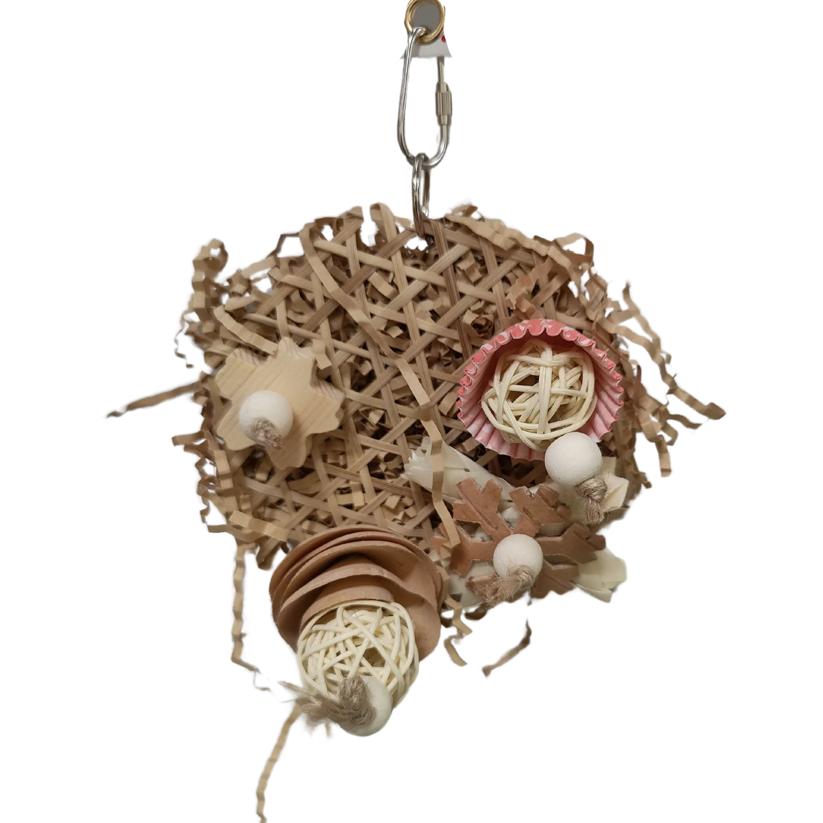 Small Natural Pocket Bird Toy