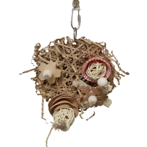 Small Natural Pocket Bird Toy