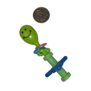 Smiley Face Maraca Foot Toy